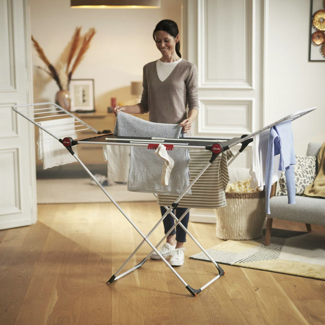 Vileda 19m Soft Care Indoor Clothes Airer