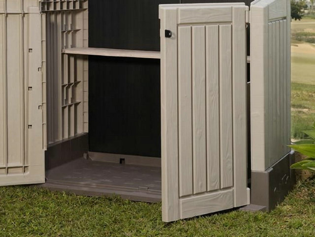 Keter Store It Out Midi Outdoor Plastic Garden Storage Shed - Beige