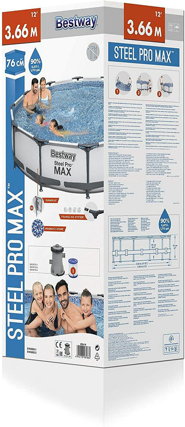 Bestway Steel Pro Frame Round Pool