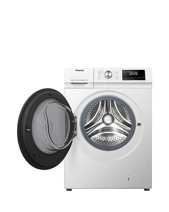 Hisense WFQA8014EVJM 8 kg 1400 RPM Washing Machine - White