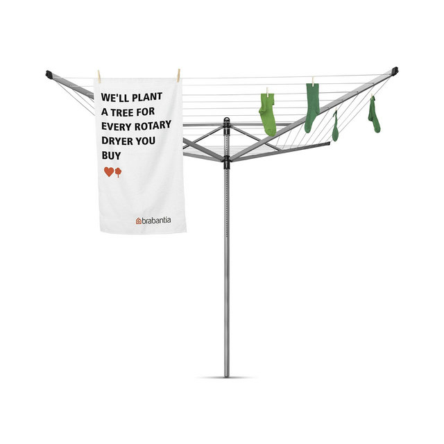 Brabantia Lift-O-Matic Rotary Airer - 50m