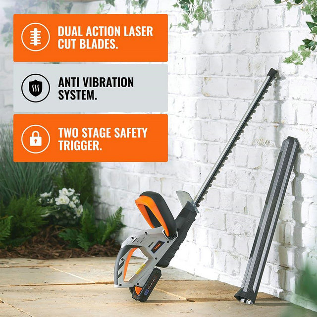 VonHaus 20V Cordless Hedge Trimmer