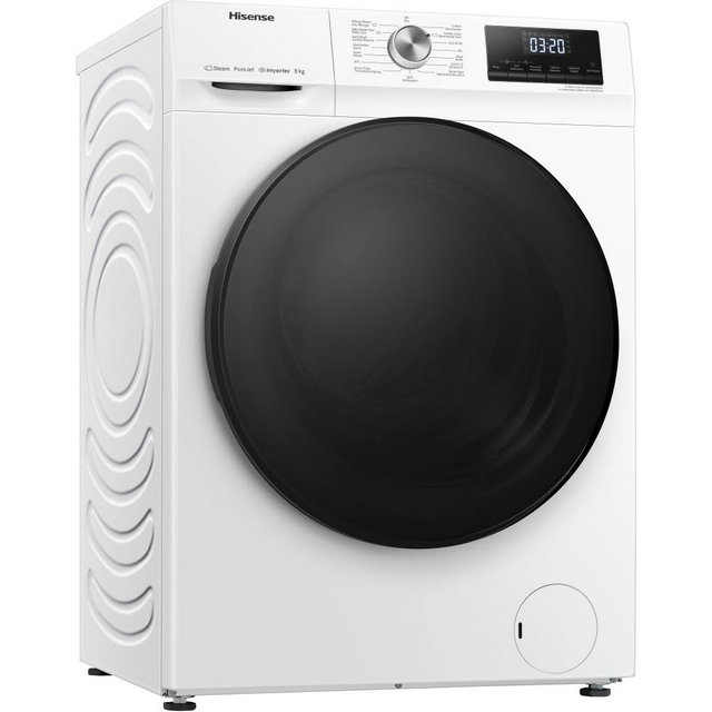 Hisense WFQA8014EVJM 8 kg 1400 RPM Washing Machine - White