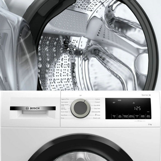 Bosch WGG04409GB 9kg Serie 4 Washing Machine 1400rpm - White