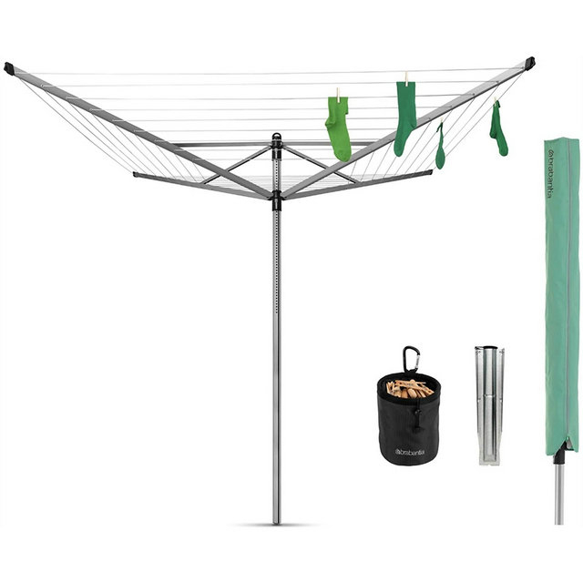 Brabantia Lift-O-Matic Rotary Airer - 50m