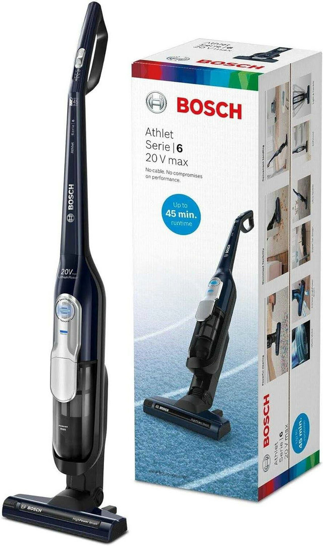 Bosch Exclusive Series 6 Athlet BCH85N Cordless Vacuum Cleaner - Blue