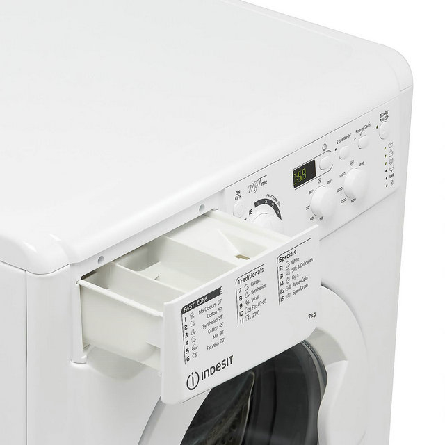 Indesit EWD71453WUKN 7kg Washing Machine D Rated White 1400 RPM