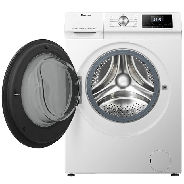 Hisense WFQA1014EVJM 10 kg 1400 RPM Washing Machine - White