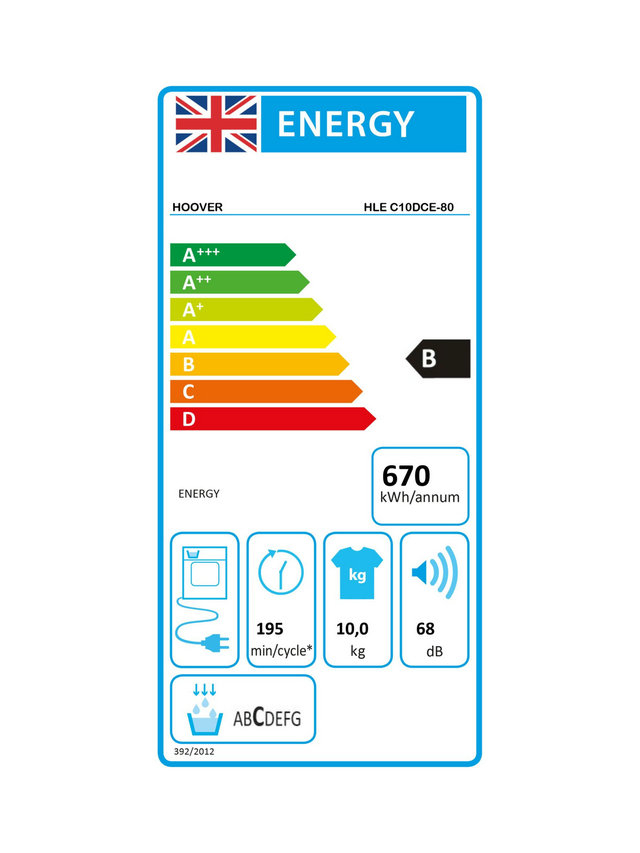 Hoover H-Dry 300 (Condenser) Tumble Dryer