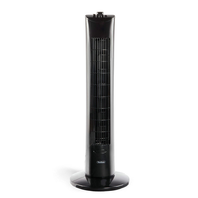 VonHaus Oscillating Tower Fan - 31” Upright Cooling Fan For Home or Office