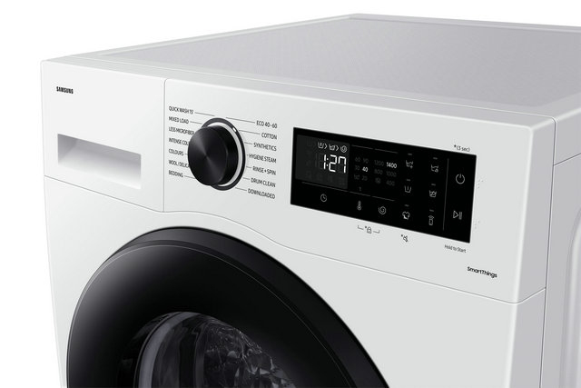 Samsung WW90CGC04DAEEU 9kg 1400 White Washing Machine