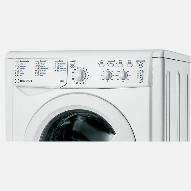 Indesit Ecotime 7kg Washing Machine - White