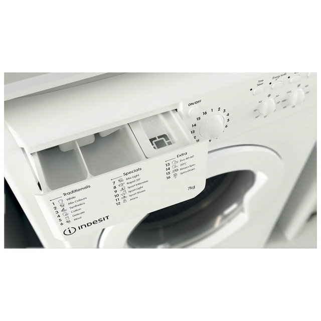 Indesit Ecotime 7kg Washing Machine - White