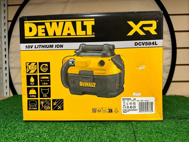 DeWalt DCV584L 18V XR FlexVolt L-Class Cordless Vacuum