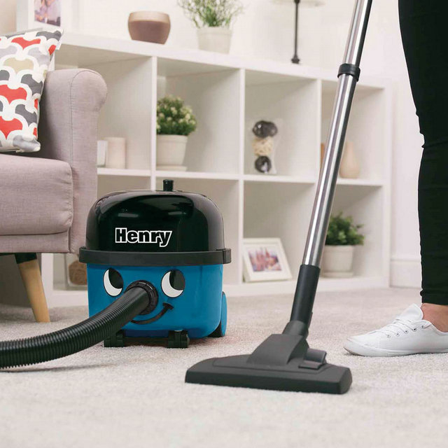 Numatic Henry HVR160 Cylinder Vacuum Cleaner - Blue