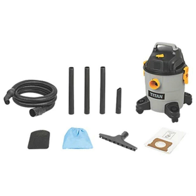 Titan TTB774VAC 1300W 16Ltr Wet & Dry Vacuum Cleaner 220-240V