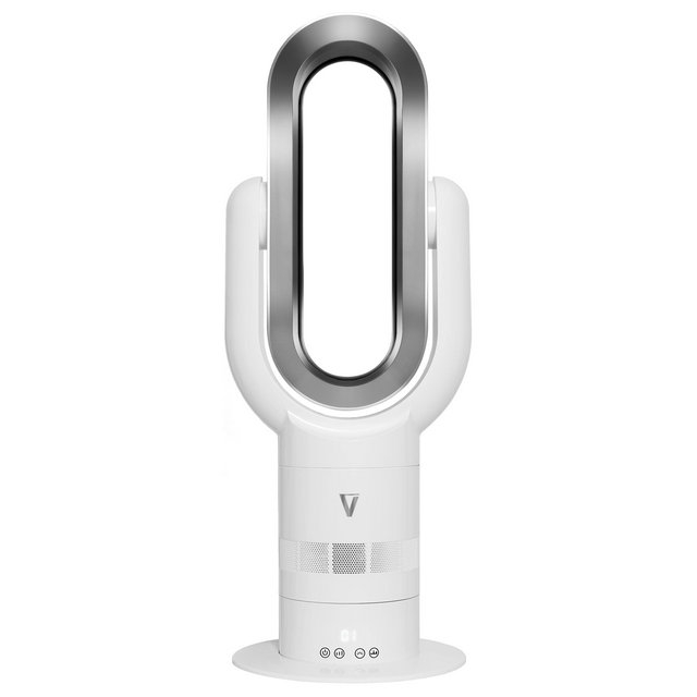 Vortex Air Bladeless Tower Fan Heater - Oscillating (Hot & Cold)