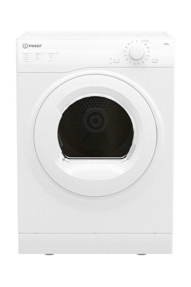 Indesit I1D80WUK 8 kg Vented Tumble Dryer White