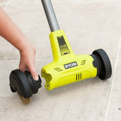 Ryobi RY18PCA-140 18V One+ Cordless Patio Cleaner With Wire Brush (1 x 4.0Ah)