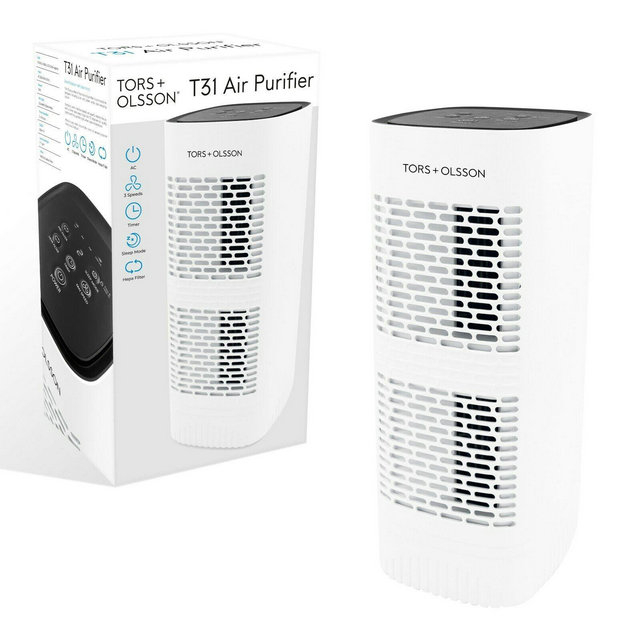 Tors & Olsson T31 2 Stage Air Purifier With Hepa And Carbon Filters / Home And