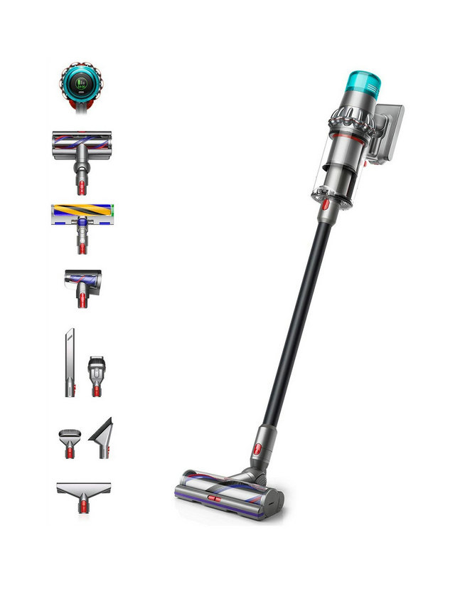 Dyson V15 Detect Total Clean Cordless Vacuum Cleaner Nickel & Black