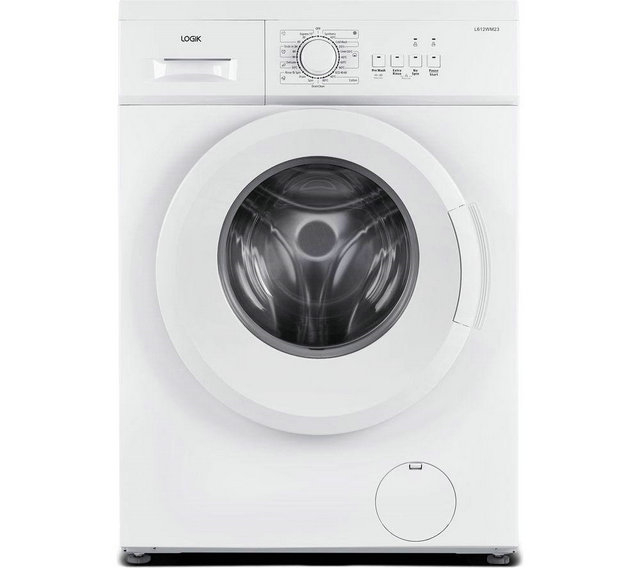 Logik L612WM23 6 kg 1200 Spin Washing Machine - White