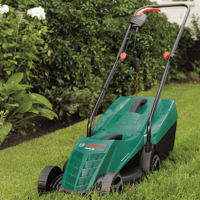 Bosch Rotak 32-12 Corded Electric Lawnmower - 1200W