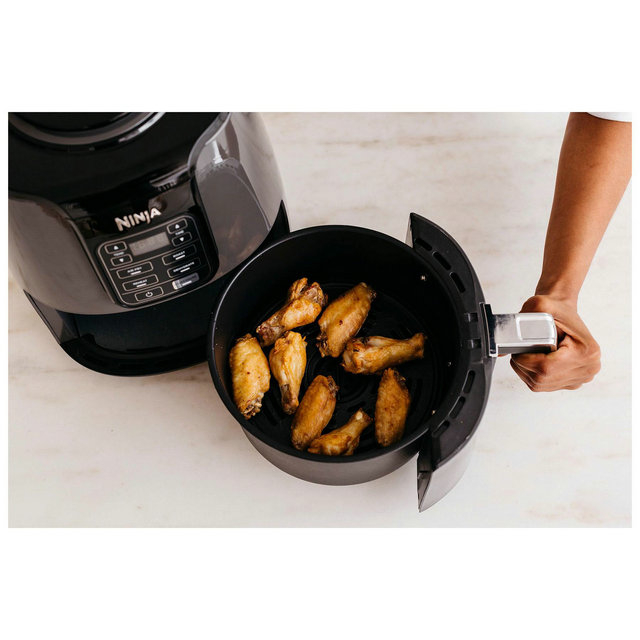 Ninja AF100UK 3.8L Air Fryer Black Fryers