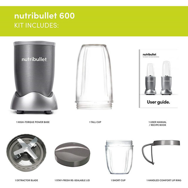 Nutribullet 600 Series Blender - Graphite