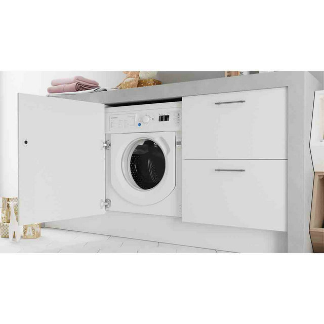 Indesit BIWMIL91485UK 9kg 1400rpm Integrated Washing Machine - White