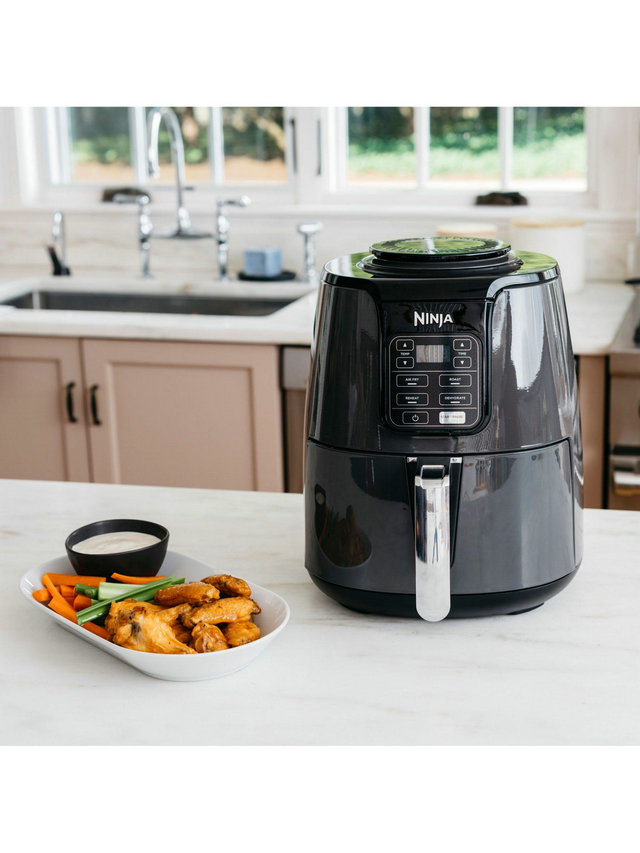 Ninja AF100UK 3.8L Air Fryer Black Fryers