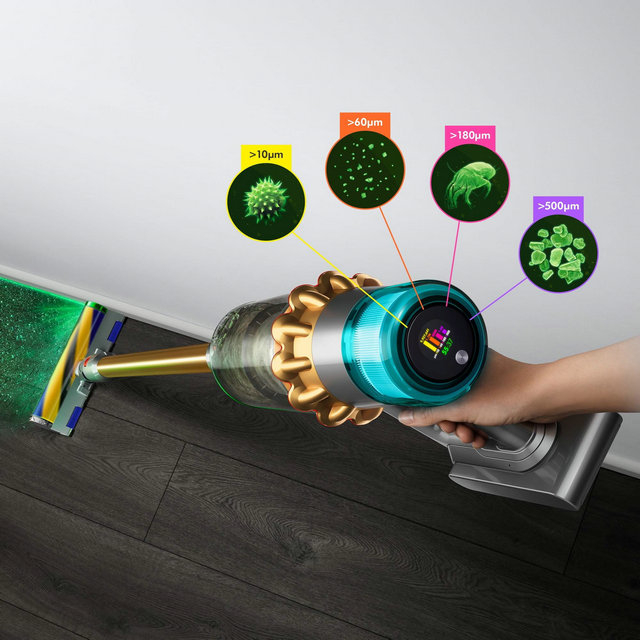 Dyson V15 Detect Absolute Cordless Vacuum - Gold - Gold