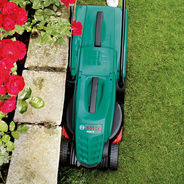 Bosch Rotak 32-12 Corded Electric Lawnmower - 1200W