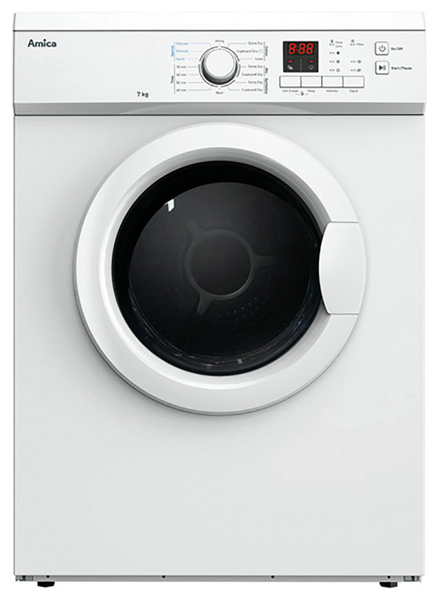 Amica ADV7CLCW 7kg Vented Tumble Dryer