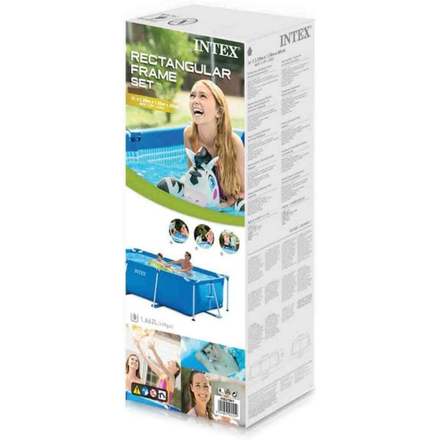 Intex Swimming Pool Rectangular Frame 220X150X60 cm 28270NP