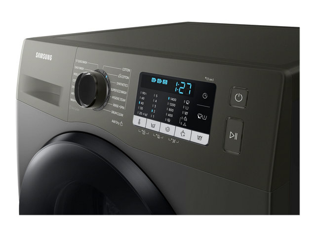 Samsung WD80TA046BX/EU 8kg ecobubble Washer Dryer - Graphite