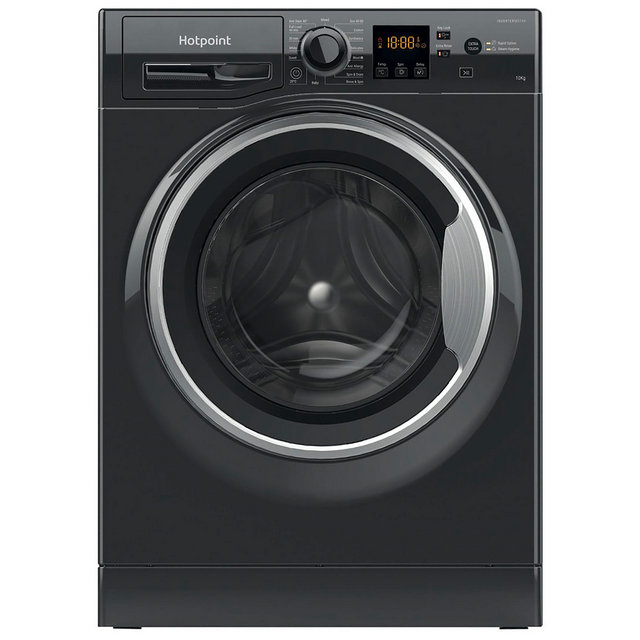 Hotpoint NSWM1045CBSUKN 10kg 1400 Black Washing Machine