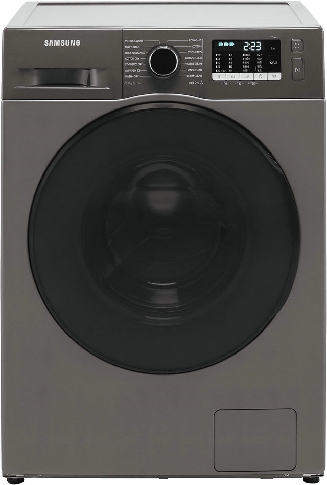 Samsung WD80TA046BX/EU 8kg ecobubble Washer Dryer - Graphite