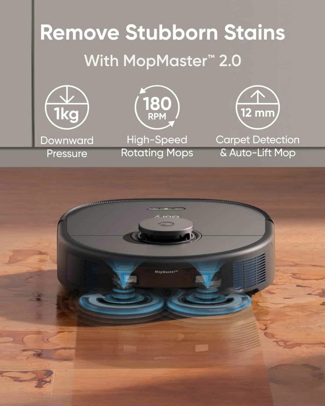 Eufy X10 Pro Omni Robot Vacuum Cleaner - Black