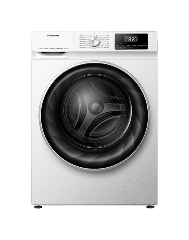 Hisense QA Series WDQA9014EVJM 9 kg Washer Dryer - White - Currys