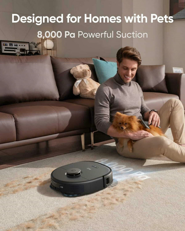 Eufy X10 Pro Omni Robot Vacuum Cleaner - Black