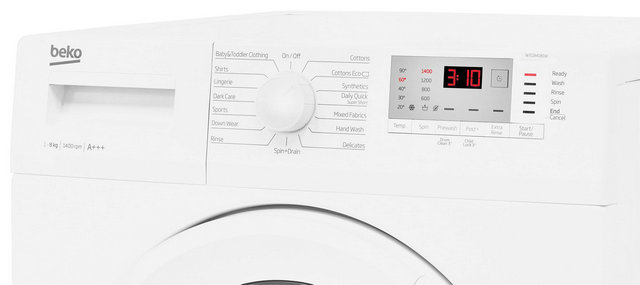 Beko WTL84151W 8kg 1400 Washing Machine - White