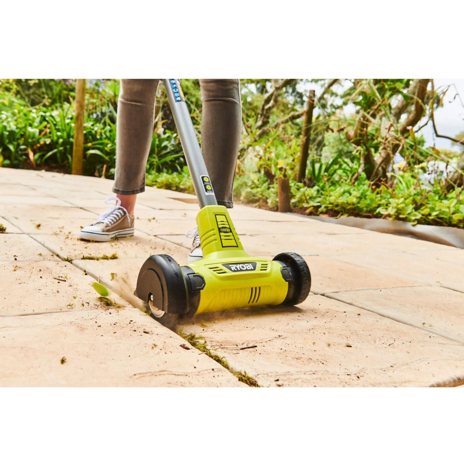 Ryobi RY18PCA-0 18V One+ Cordless Patio Cleaner With Wire Brush (Bare Tool)