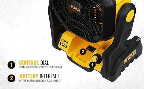 DeWalt DCE512N-XJ 18V XR Cordless Fan