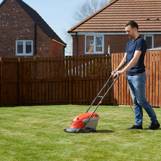 Flymo Hover Vac 250 Electric Lawnmower