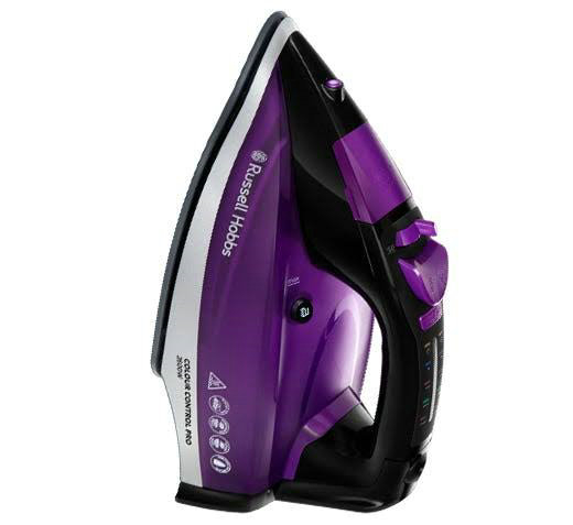 Russell Hobbs 22861 Colour Control Ultra 2600W Steam Iron - Purple