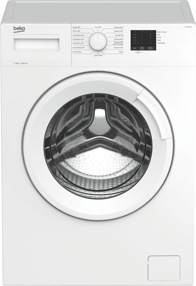 Beko WTK84011W 8 kg 1400 Spin Washing Machine - White