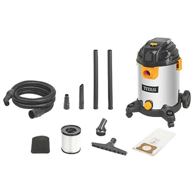 Titan TTB775VAC 1400W  Wet & Dry Vacuum 220-240V