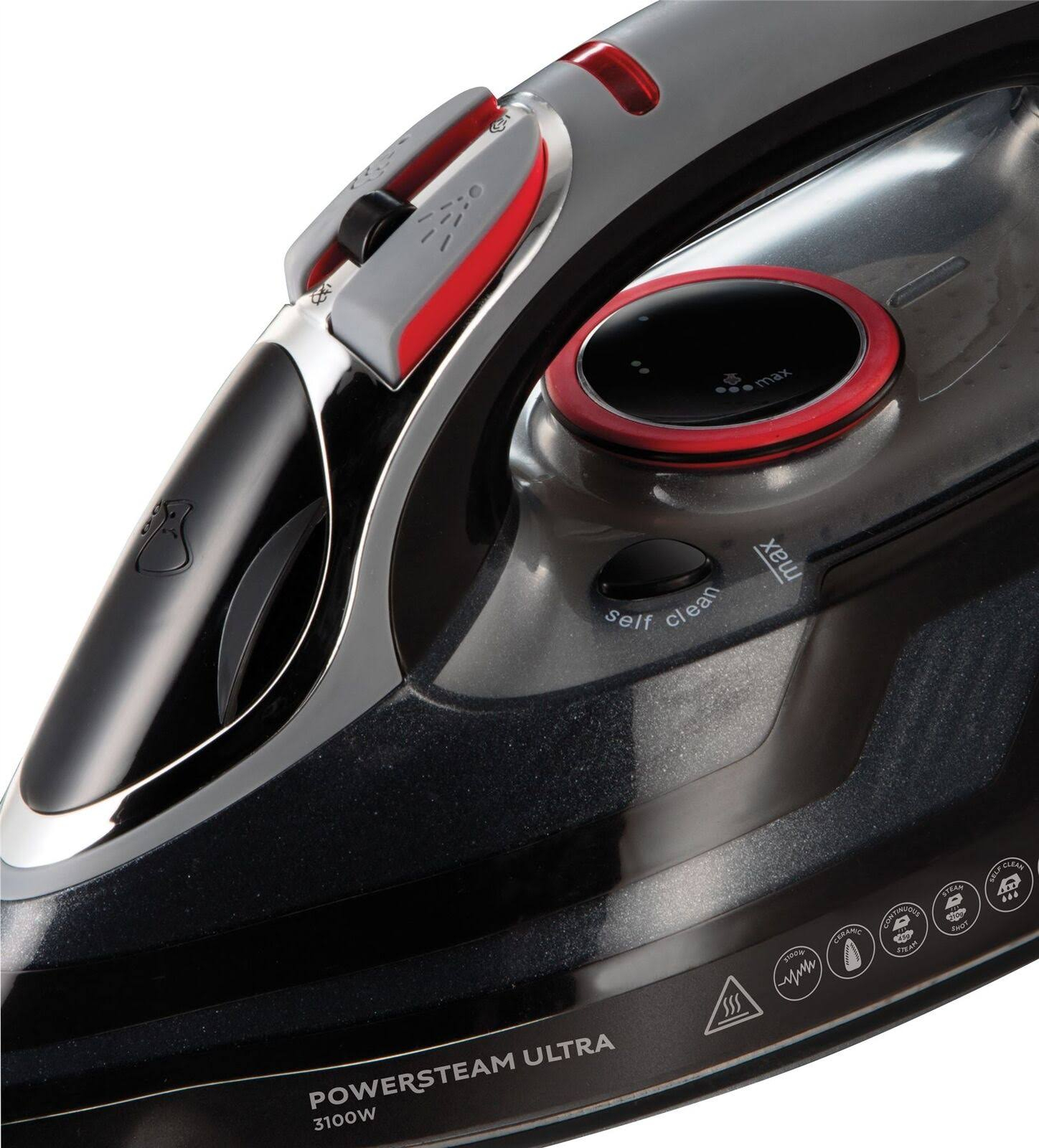 Russell Hobbs 20630 3100W Powersteam Ultra Steam Iron - Black