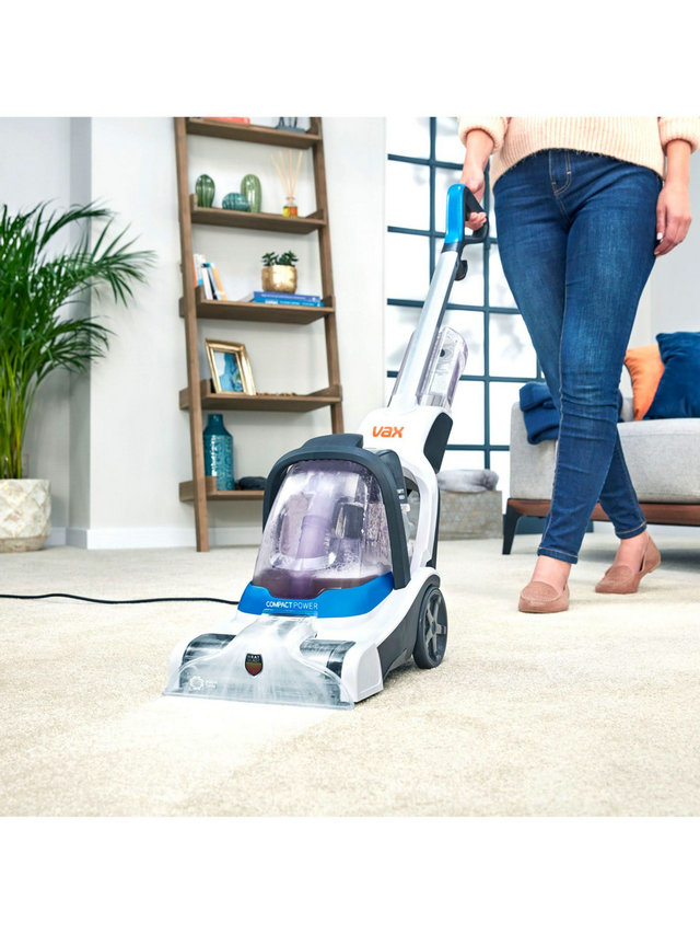 Vax CWCPV011 Compact Power Carpet Cleaner White Carpet Cleaners